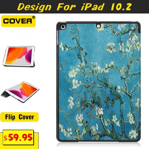 Leather Flip Cover Case For iPad 10.2 2021/2020/2019