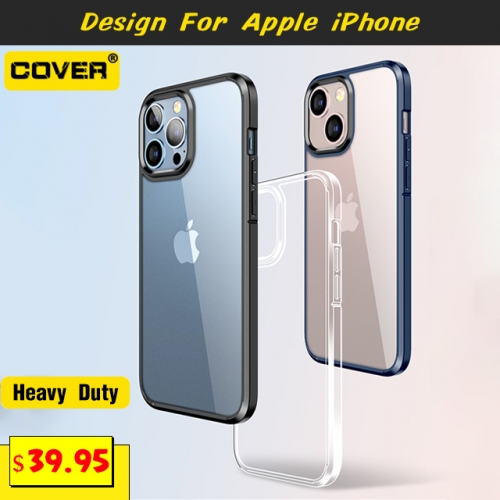 Shockproof Heavy Duty Case Cover For iPhone 15/15 Plus/15 Pro/15 Pro Max/iPhone14/13 Mini/12 Mini/11