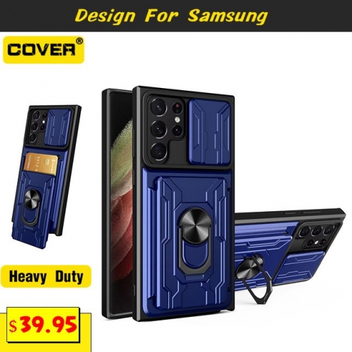 Smart Stand Shockproof Heavy Duty Case Cover For Samsung Galaxy S24/S23/S23 Plus/S23 Ultra/S22/S21 FE/S20 FE