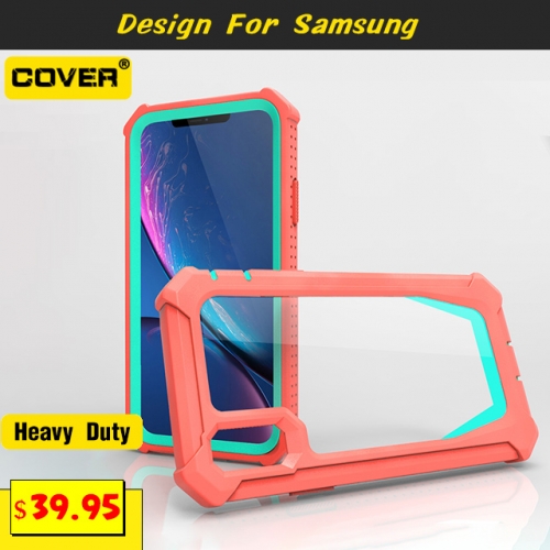 Shockproof Heavy Duty Case Cover For Samsung Galaxy S24/S23/S23 Plus/S23 Ultra/S22/S22 Plus/S22 Ultra/S21/S21 Plus/S21 Ultra/S20/S20 Plus/S20 Ultra