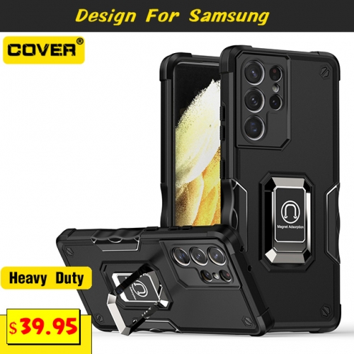 Shockproof Heavy Duty Case Cover For Samsung Galaxy S24/S23/S23 Plus/S23 Ultra/S22/S21/S21 FE/S20 FE