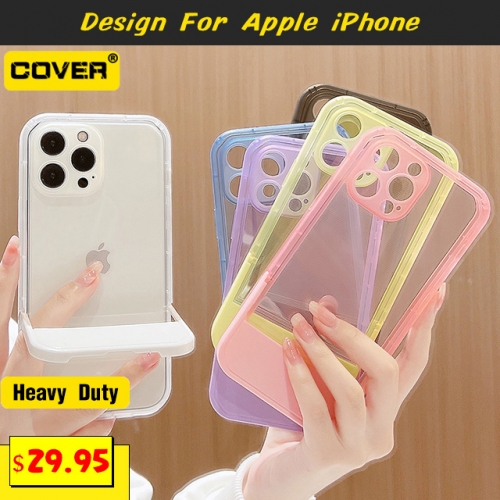 Smart Stand Instagram Fashion Case Cover For iPhone 15/15 Plus/15 Pro/15 Pro Max/14/13/12/11/X/XS/XR/XS Max/SE2/8/7