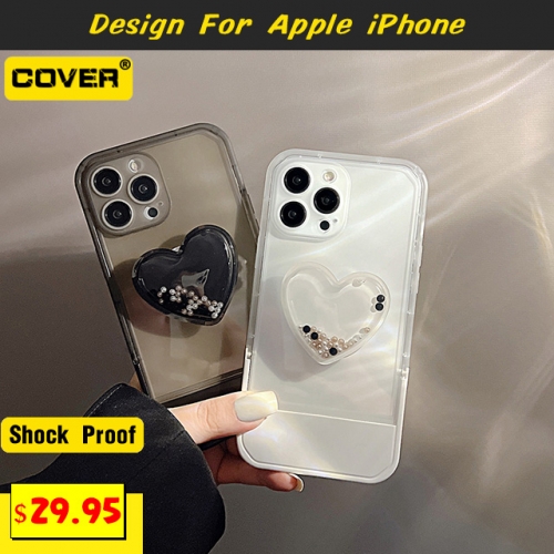 Smart Stand Instagram Fashion Case Cover For iPhone 15/15 Plus/15 Pro/15 Pro Max/14/13/12/11/X/XS/XR/XS Max/SE2/8/7