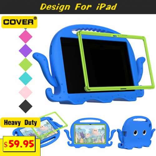 EVA Shockproof Heavy Duty Case For iPad 10.2/9.7 & Pro 11/10.5 & Air 5/4/3