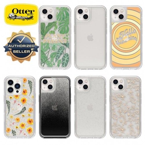 OtterBox Symmetry Series Clear Antimicrobial Case For iPhone 13