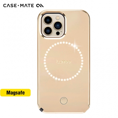 LuMee Halo Gold Mirror Case For iPhone 13/13 Pro/13 Pro Max/12/12Pro/12Pro Max