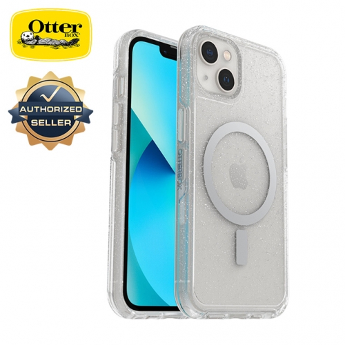 OtterBox Symmetry Series+ Clear Antimicrobial Case For iPhone 13 Mini/12 Mini With Magsafe