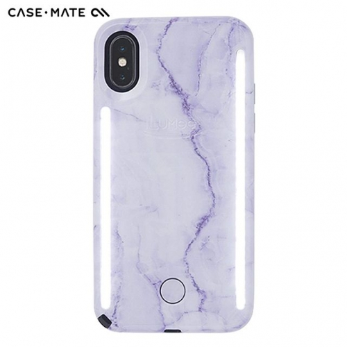 LuMee Duo Marble Case For iPhone X/XS