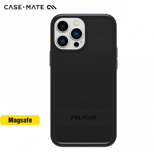 Pelican Protector Black (Works with MagSafe) Case For iPhone 13/13 Pro/13 Pro Max