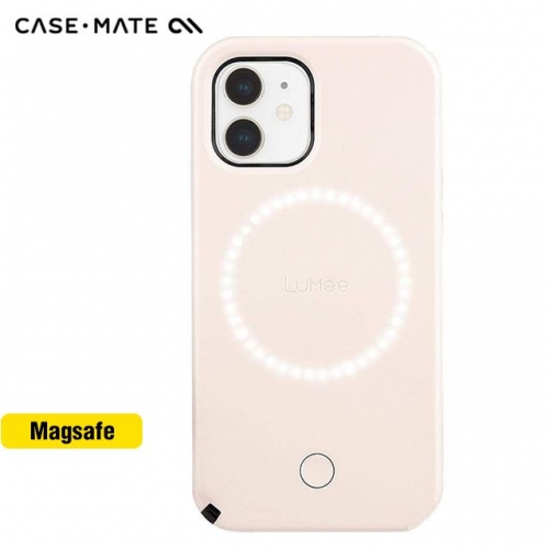 LuMee Halo Millennial Pink Case For iPhone 12 Mini