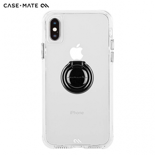 CaseMate Tough Clear + Ring Bundle Case For iPhone X/XS/XSM