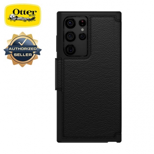 OtterBox Strada Series Leather Wallet Case For Samsung Galaxy S22/S22 Plus/S22 Ultra