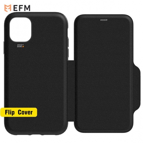 EFM Monaco Leather Wallet Case Armour For iPhone 11 Pro/11 Pro Max