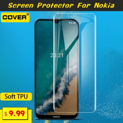 2PCS Hydrogel Soft TPU Screen Protector For Nokia