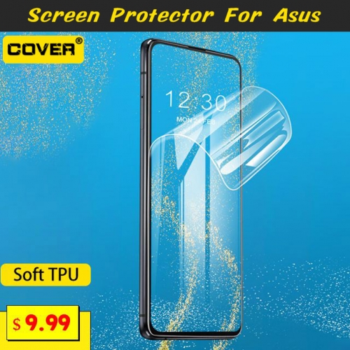 2PCS Hydrogel Soft TPU Screen Protector For ASUS