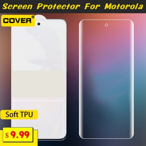 2PCS Hydrogel Soft TPU Screen Protector For Motorola