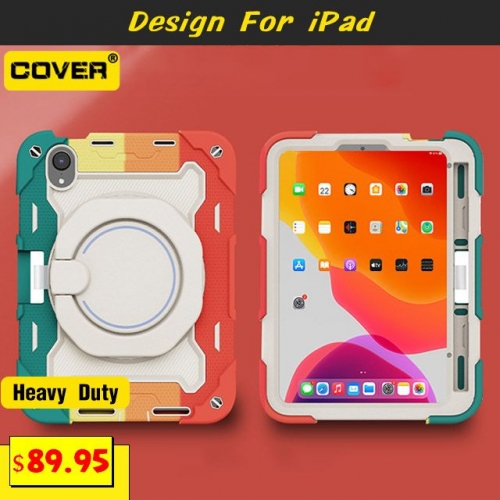 Smart Stand Heavy Duty Case Cover For iPad 10.2/9.7 & Pro 12.9/11/10.5/9.7 & Air 5/4/3/2/1 & Mini 6/5/4