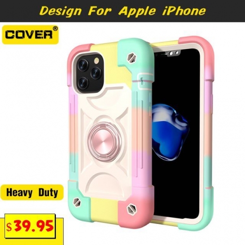 Smart Stand Shockproof Heavy Duty Case Cover For iPhone 14/14 Plus/14 Pro/14 Pro Max/13 Mini/12 Mini/11/X/XS/XR/XS Max/8/7/6