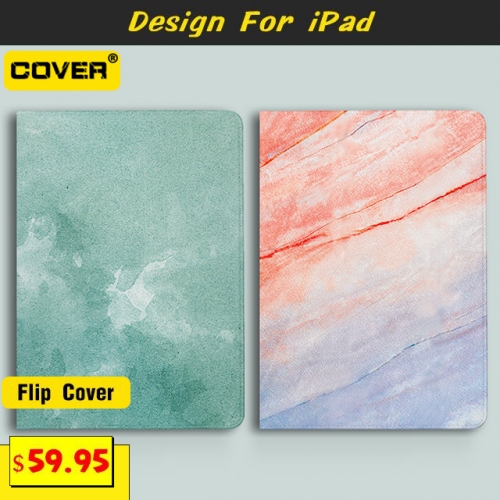 Leather Flip Cover Case For iPad 10.2/9.7 & Pro 11 & Air 5/4/3/2/1 & Mini 5/4/3/2/1
