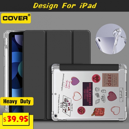 Shockproof Heavy Duty Case For iPad 10th/10.2/9.7 & Pro 11/10.5/9.7 & Air 5/4/3/2/1 & Mini 6/5/4