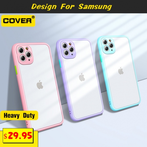 Shockproof Heavy Duty Case Cover For Samsung Galaxy Note20/Note20 Ultra/Note10/Note9/Note8