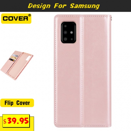 Leather Wallet Case Cover For Samsung Galaxy S20/S20 Plus/S20 Ultra