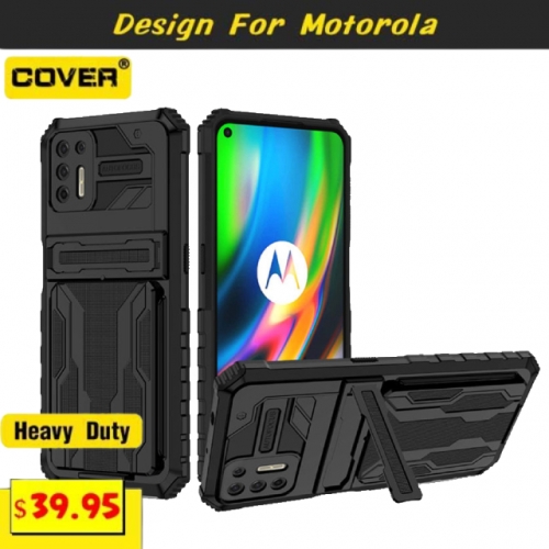 Smart Stand Shockproof Heavy Duty Case Cover For Motorola G22/G50/G30/G10