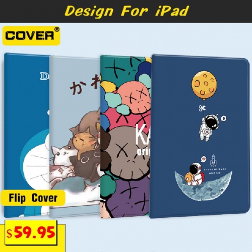 Leather Flip Cover Case For iPad 10th/10.2/9.7 & Pro 11/10.5/9.7 & Air 5/4/3/2/1 & Mini 6/5/4/3/2/1