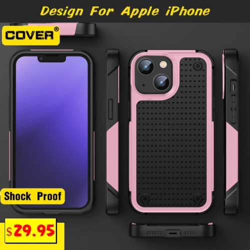 Shockproof Heavy Duty Case Cover For iPhone 15/15 Plus/15 Pro/15 Pro Max/14/13/12/11/X/XS/XR/XS Max/SE3/SE2/8/7