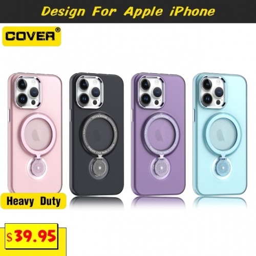 Magsafe Shockproof Heavy Duty Case Cover For iPhone 15/15 Plus/15 Pro/15 Pro Max/14/13/12/11
