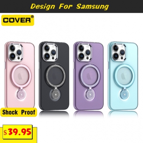 Magsafe Shockproof Heavy Duty Case Cover For Samsung Galaxy S24/S23/S23 Plus/S23 Ultra/S22/S21