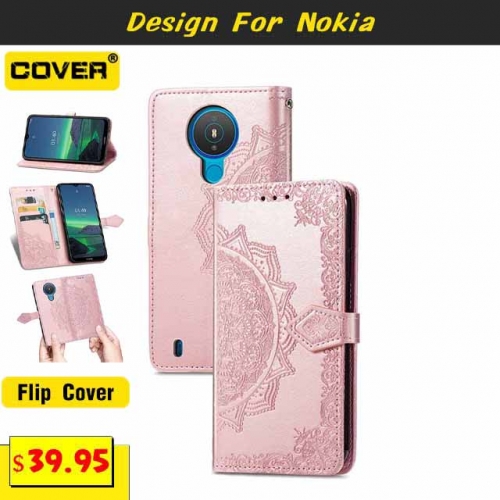 Leather Wallet Case Cover For Nokia C32/C31/C21+/C01+/C3/G42/G11+/G60/G21/G50/G20/G10/5.4/3.4/8.3/XR21/X30/XR20