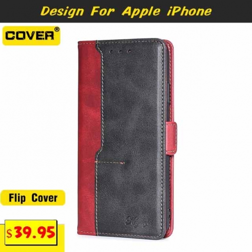 Leather Wallet Case Cover For iPhone 15/15 Plus/15 Pro/15 Pro Max/14/13/12/11/X/XS/XR/XS Max/SE3/SE2/8/7/6