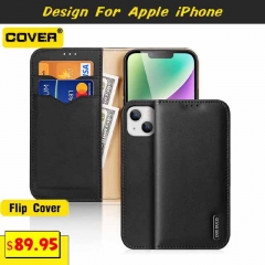 Leather Wallet Case Cover For iPhone 15/15 Plus/15 Pro/15 Pro Max/14