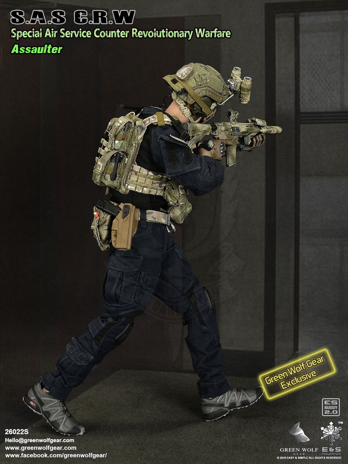 Easy&Simple 26022S S.A.S Counter Revolutionary Warfare Assaulter - GWG