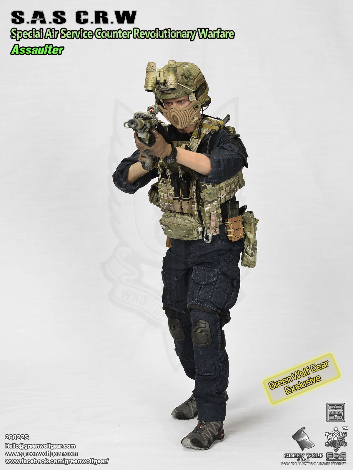 Easy&Simple 26022S S.A.S Counter Revolutionary Warfare Assaulter - GWG