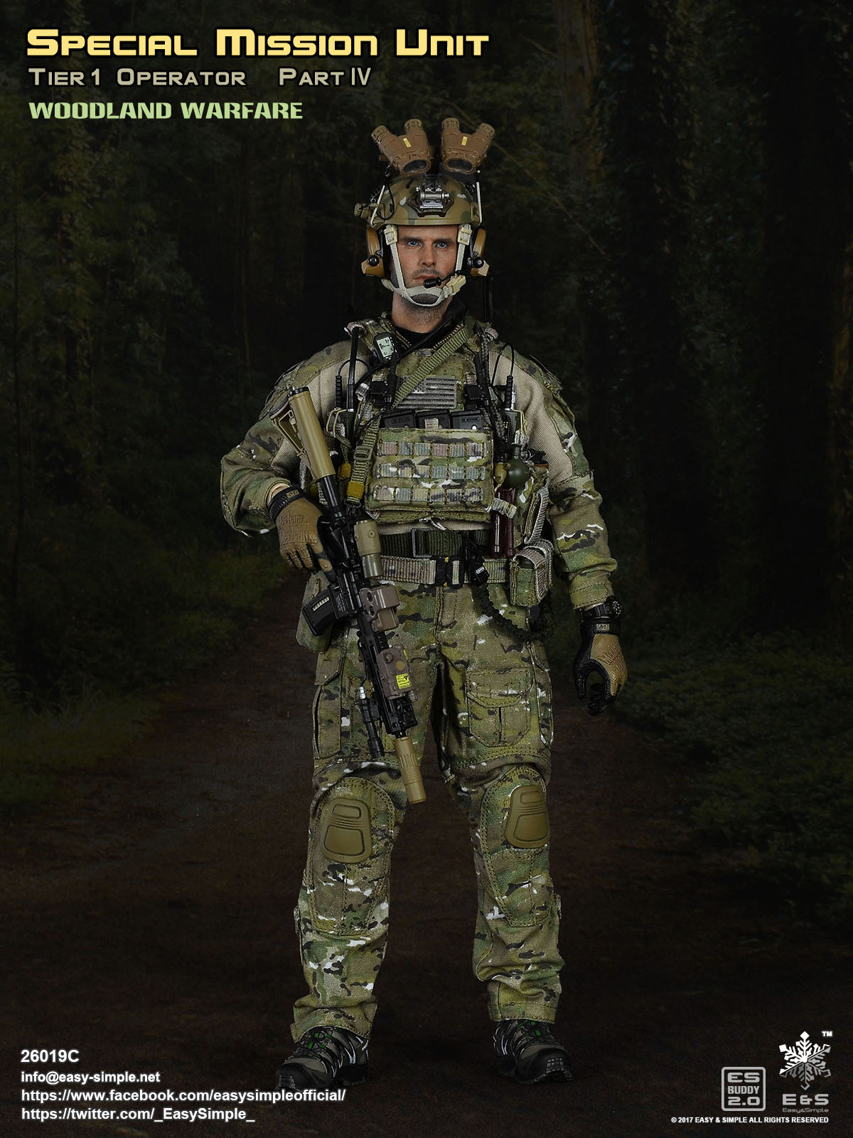 Easy&Simple 26019C SMU Tier-1 Operator Part IV Woodland Warfare