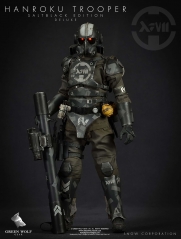 Green Wolf Gear GWG005 Hanroku Trooper Salt Black Edition (Deluxe)