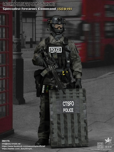 Easy&Simple 26017S British Specialist Firearms Command Shieldman