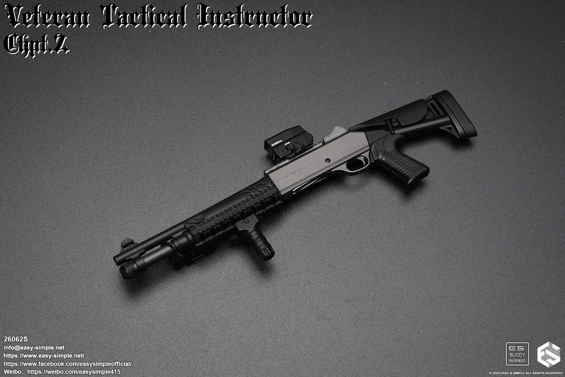 NEW PRODUCT: Easy & Simple Veteran Tactical Instructor Chapter II 26062S Format,webp