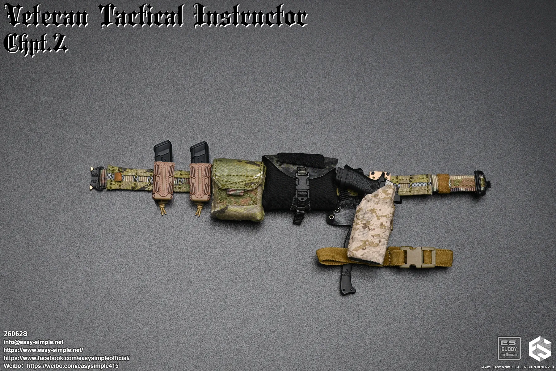 NEW PRODUCT: Easy & Simple Veteran Tactical Instructor Chapter II 26062S Format,webp