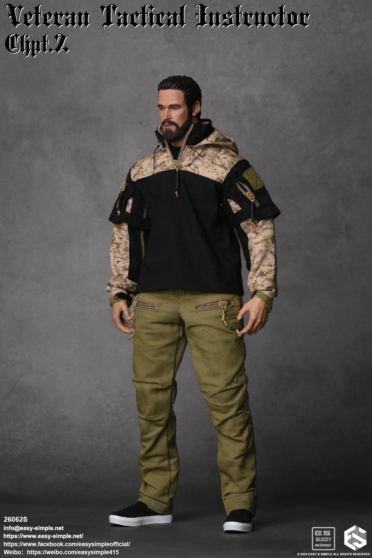 male - NEW PRODUCT: Easy & Simple Veteran Tactical Instructor Chapter II 26062S Format,webp