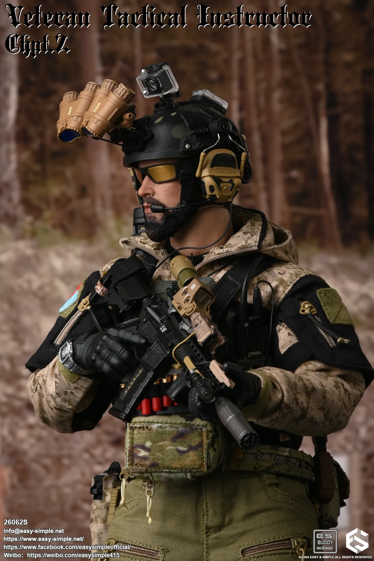 military - NEW PRODUCT: Easy & Simple Veteran Tactical Instructor Chapter II 26062S Format,webp