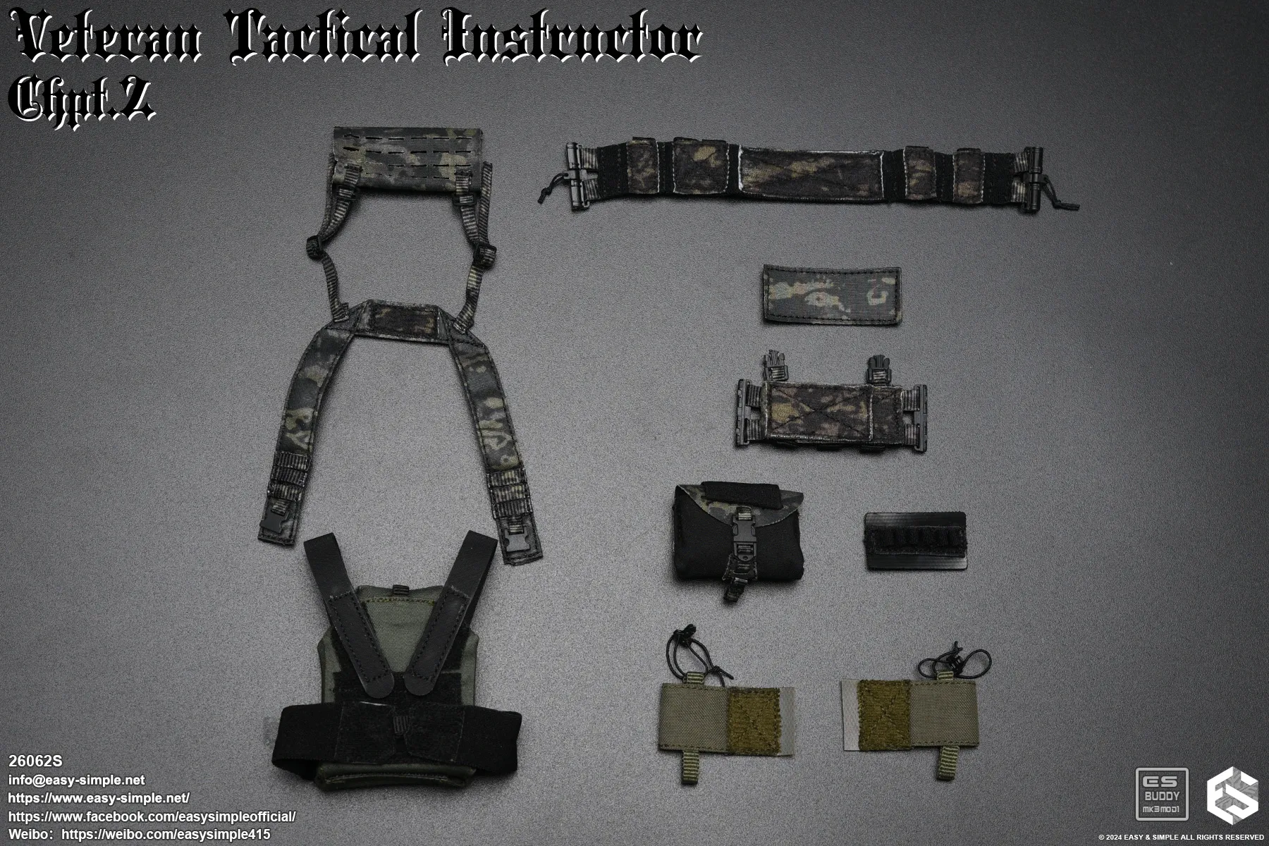 military - NEW PRODUCT: Easy & Simple Veteran Tactical Instructor Chapter II 26062S Format,webp