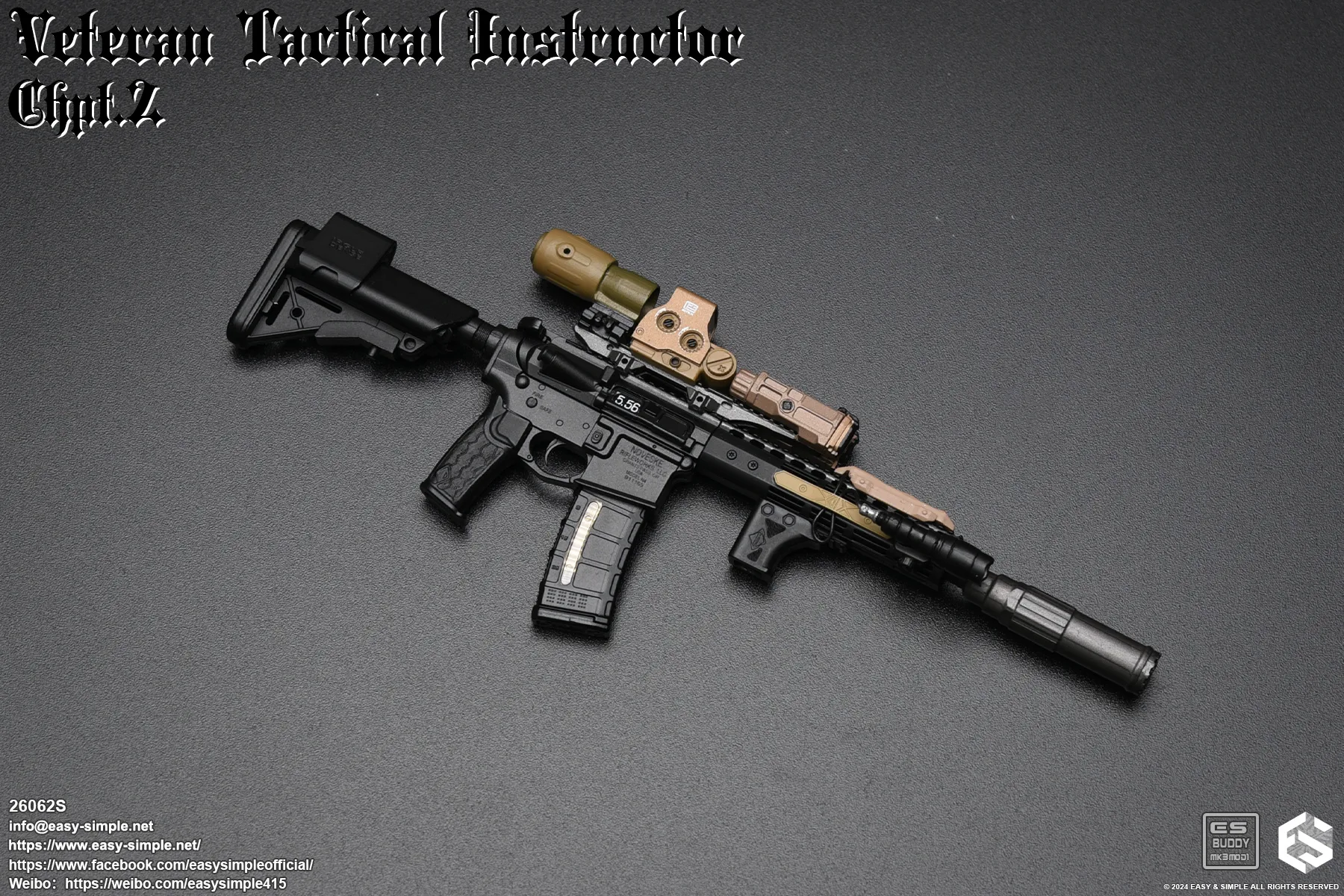 NEW PRODUCT: Easy & Simple Veteran Tactical Instructor Chapter II 26062S Format,webp