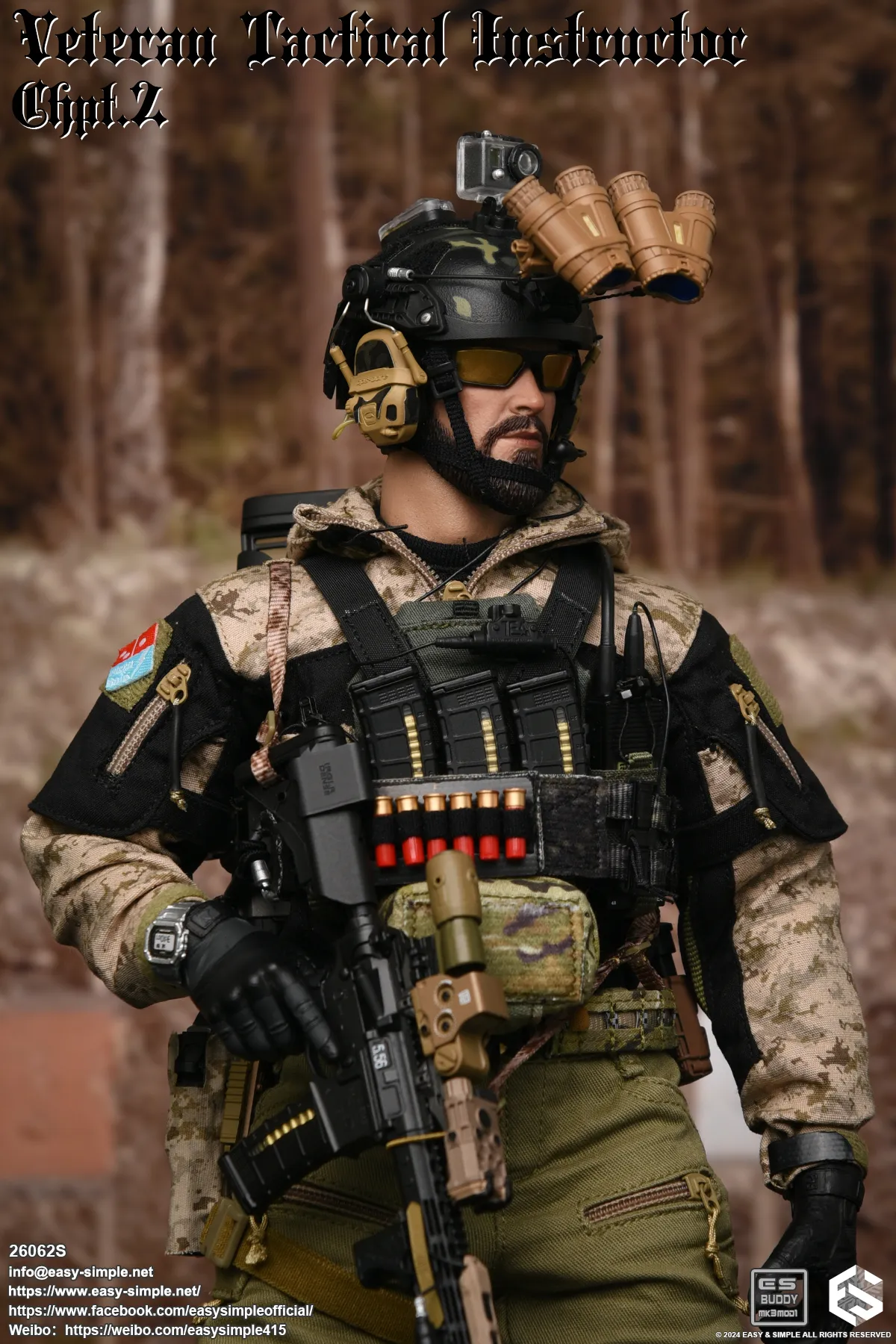 military - NEW PRODUCT: Easy & Simple Veteran Tactical Instructor Chapter II 26062S Format,webp