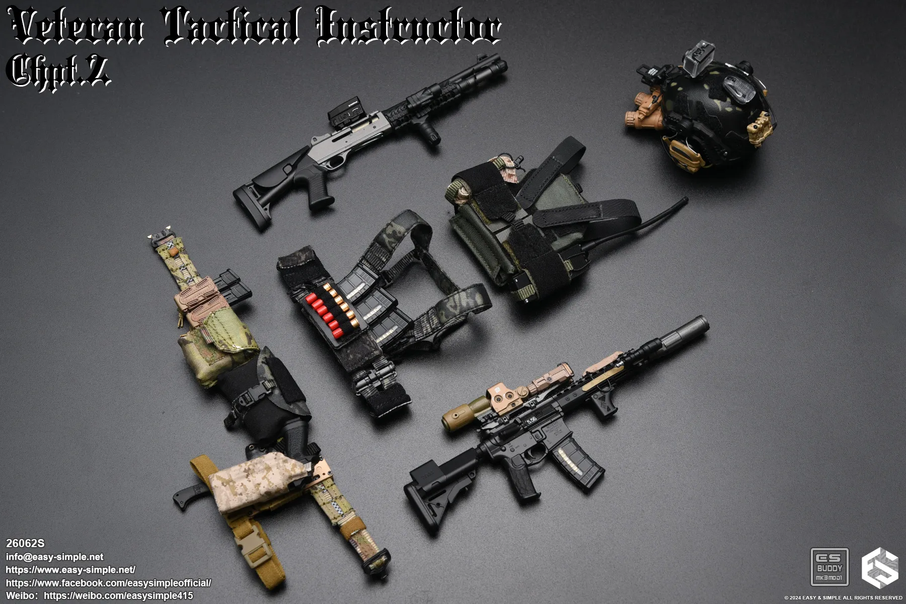 military - NEW PRODUCT: Easy & Simple Veteran Tactical Instructor Chapter II 26062S Format,webp