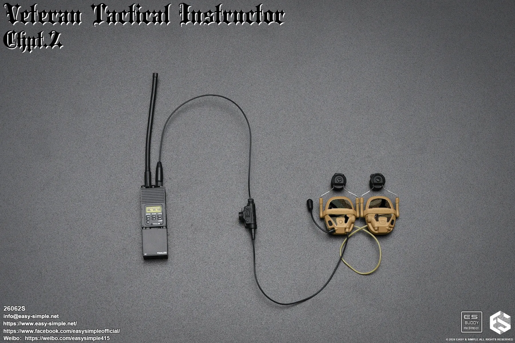 tactical - NEW PRODUCT: Easy & Simple Veteran Tactical Instructor Chapter II 26062S Format,webp