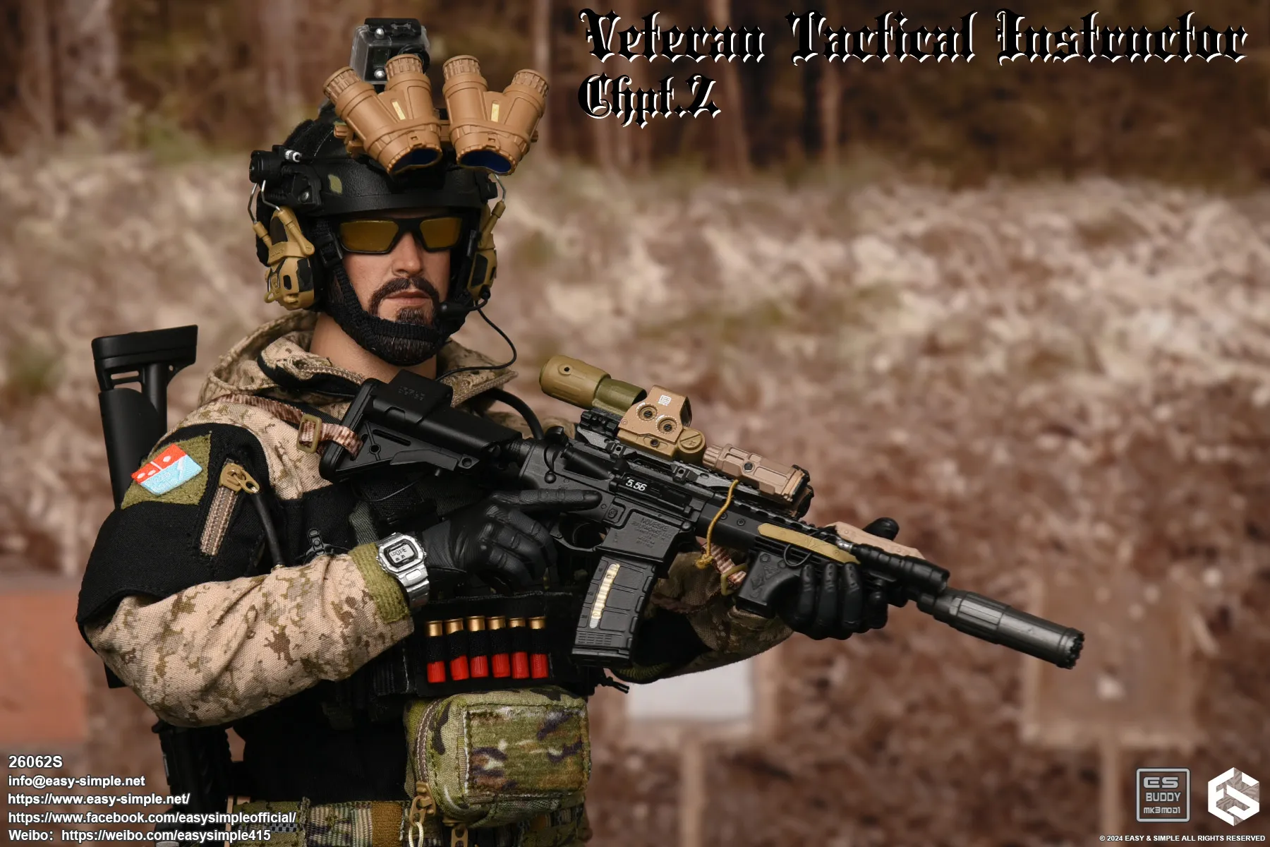 veteran - NEW PRODUCT: Easy & Simple Veteran Tactical Instructor Chapter II 26062S Format,webp