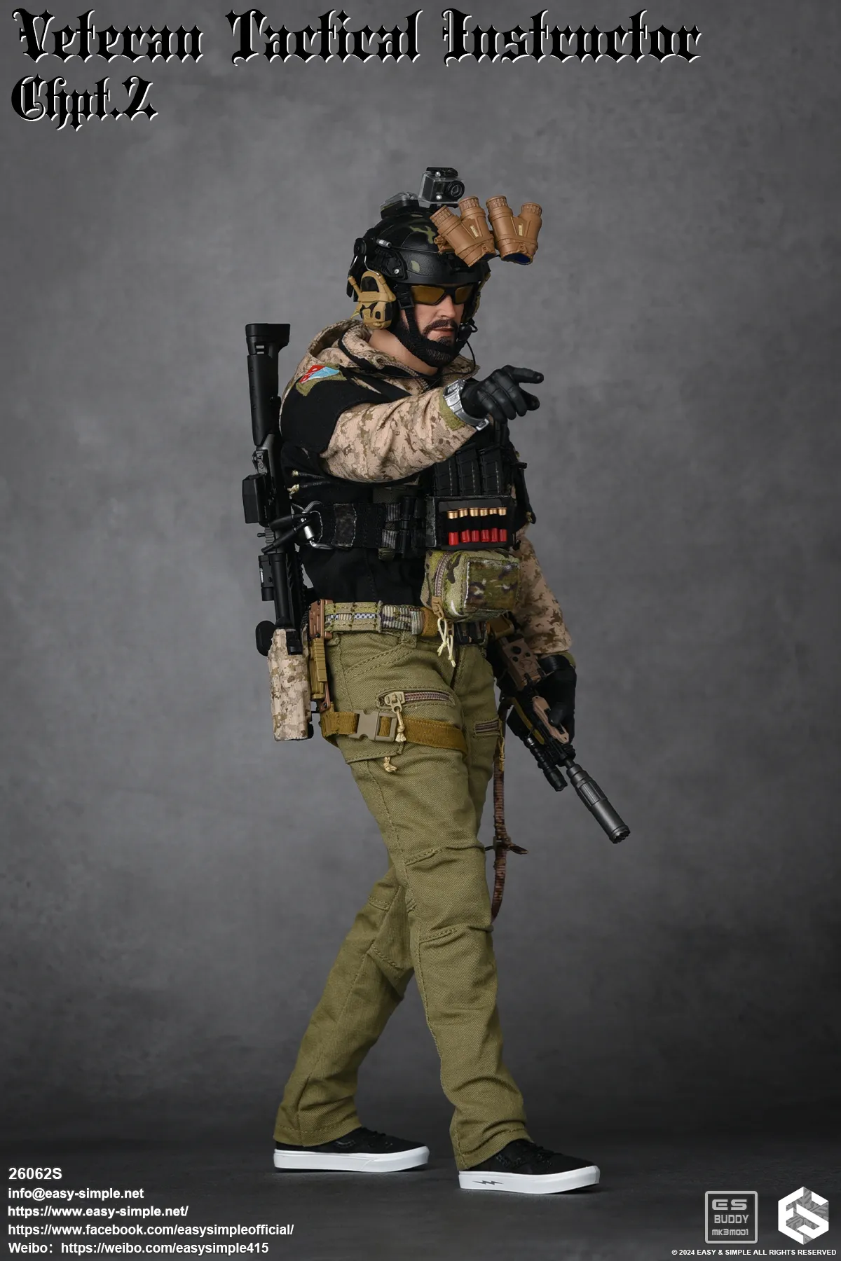 tactical - NEW PRODUCT: Easy & Simple Veteran Tactical Instructor Chapter II 26062S Format,webp